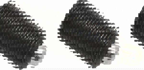 Threaded Spring Plunger: 3/8-16, 1-1/8